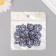 PVC "Blue butterflies" decor set 20 grams 0.3x1.7x1.9 cm