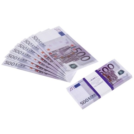 Pack of bills 500 euros