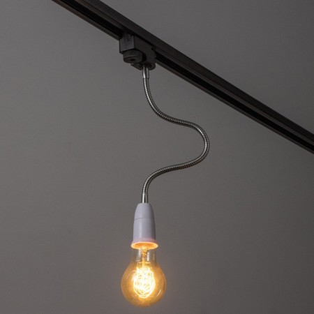 Trick Lamp "Snake" E27 40W white 3.5x3.5x40cm-2