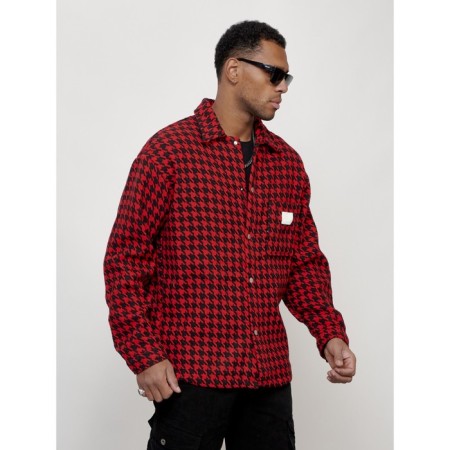 Windbreaker male, size 54, red color-2
