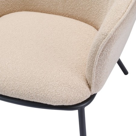 Paal lounge-peel, 740 × 700 × 650 mm, book, beige color-10