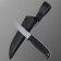 Caucasian knife, tourist "Nord" with a cover, steel - AUS -8, handle - elastron, 10.5 cm