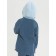 Jacket for girls, height 104 cm, dark gray color