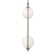 Suspension lamp Maytoni Mod013PL-02BS1, 2XG9, 25W, 17x12x204 cm, brass color