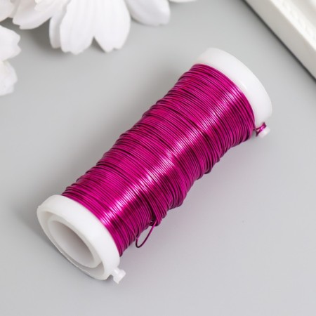 Wire for creativity "fuchsia" 30 meters, thickness 0.3 mm 5.5x2.2x2.2 cm-1