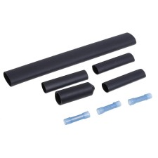 Set of vits for connecting a cable with a cap