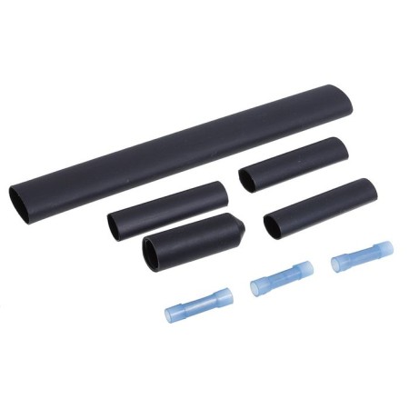Set of vits for connecting a cable with a cap