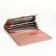 Women's wallet on magnets, pink color