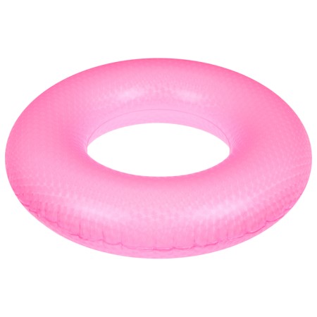 Circle for swimming "on the wave", d = 55 cm, pink color-1