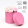 Pink hat box, 13 x 13 cm