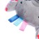 Soft toy - Comforter "Elephant", Gray
