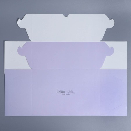 Capcake box, confectionery packaging with a window, 6 cells "Wreath", 25 x 17 x 10 cm-4