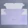 Capcake box, confectionery packaging with a window, 6 cells "Wreath", 25 x 17 x 10 cm