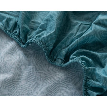 A sheet with a pillowcase "Rimma", size 90x190x30 cm, 50x70 cm-1