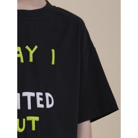 T -shirt for boys, height 116 cm, black color-2