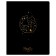 Notebook of 48 sheets in the Meshu Black Cat cage, cover coated cardboard, matte lamination, foil embossing, offset block, mix