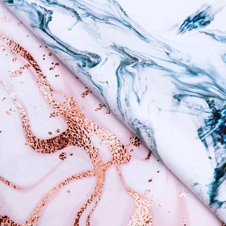 Glossy paper "marble", blue pink, 50 x 70 cm, 80 g/m-1