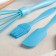 Set for baking the share "Summer", 3 objects: spatula, brush, corolla, color mix