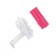 Vibrator Oka-Khpoki, for preludes, finger, embossed, pink
