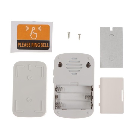 LZDV-10 call, wireless, 2XAA (not in the kit), LR23A, white-3