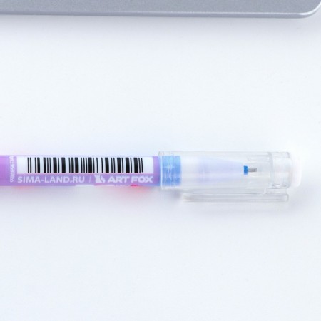 PEC PLACE WRITE-WRITIRY WITH THE CARS "Unicorn", blue paste, gel 0.5 mm-6