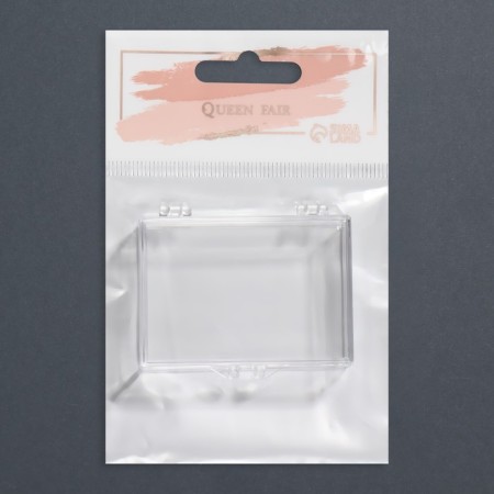 Organizer for the decor "Crystal", 5.7 × 4.1 × 1.9 cm, the color is transparent-2