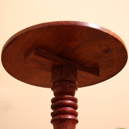 Carved table 30x30x54 cm-5