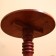 Carved table 30x30x54 cm