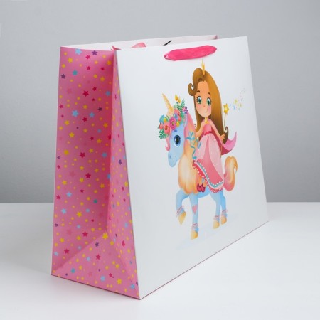 Gift Package Laminated, Packaging, Princess, XL 49 x 40 x 19 cm-1