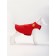 Jacket - bilateral ass, size L (ds 32, og 45 cm, weight 7-10 cm), red