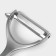 Horizontal vegetable vegetable vegetable veil, gray color