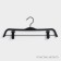 Shoulders - hanger with clamps LadoM Soft -Touch 37.5 × 15.5 × 1.1 cm, 2 pcs