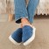 Male slippers, size 40-41, blue color