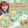 Developing set "Alphabet", Write-West, Poster, Cards, Plastic letters