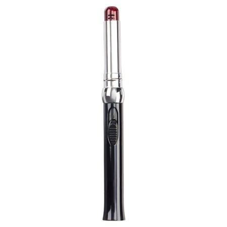 Gas lighter "stick", kitchen, piezo, 18 x 1.9 x 1.9 cm, black