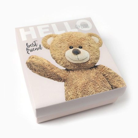 Подарочный набор термос и носки 3 пары KAFTAN "Hello", р. 36-37 (22-24 см)-5