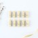 A set of clothespins for decorating the ista "Rabbits", 10 x 12 cm.