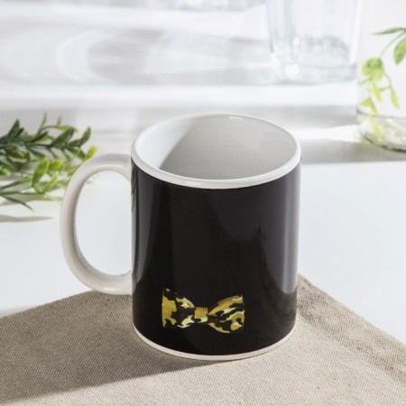 Homeleon mug ceramic shade "Brutal gentleman", 350 ml-1