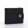 Male purse on a magnet, black color