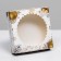 Golden New Year box 11.5 x 11.5 x 3.2 cm