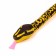 Soft toy "Snake", 90 cm, yellow spots