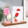 Photo frame in 2 photos 9x13, 13x18 cm with a backlight "Rosa in the flask" USB 9x25x20.5 cm
