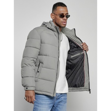 Sports male Winter, size 54, gray color-13