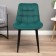 Boston chair velor Grand 698 dark green