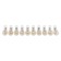 Knot -clamping spiral isolated KZVI 4 mm² (10x1) (10 pcs./Union) Rexant