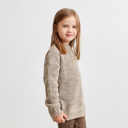 Jumper Children's Minaku: Casual Collection Kids, beige color, height 98-2