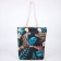 Bag Women's beach on lightning, black color