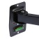 Kronstein Luazon Kron-62, for TV, inclined-horned, 10-30 ", 70-360 mm from the wall, black