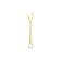 Combined Key Rexant 12-5818-2, yellow zinc, 32 mm
