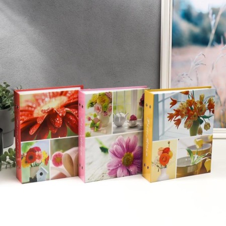 Photo album for 200 photos "Bouquet-2" 10x15 cm mix-4